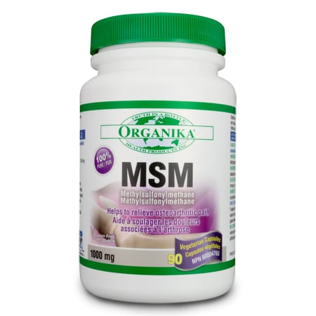 أم أس أم Organika MSM 1000 mg 90 Capsule
