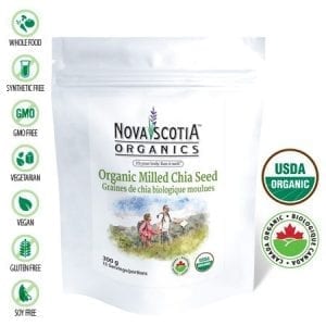 بذور الشيا اورغانغNova Scotia Organics Organic Milled Chia Seed