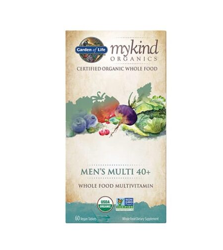 40+ملتي فيتامين اورغانغ للرجال Garden of Life mykind Organics Men’s Multi 40+