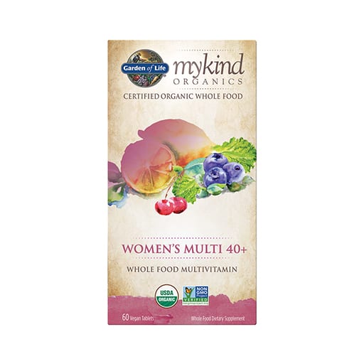 ملتي فيتامين اورغانغ للنساء Garden of Life mykind Organics Women’s Multi 40+