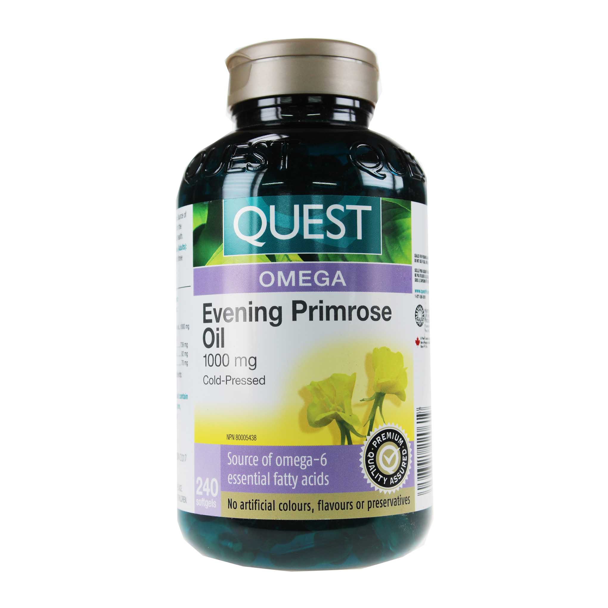 زيت زهرة الربيع المسائية Quest Evening Primrose Oil 1000mg Vitamenia