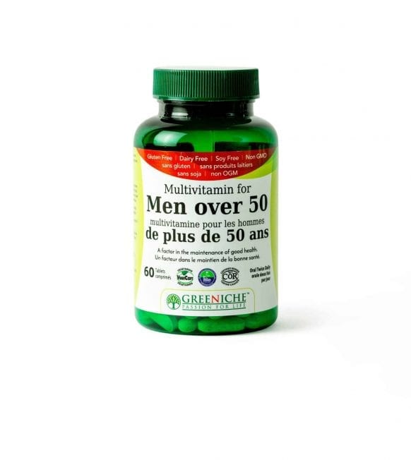 ملتي فيتامين للرجال فوق سن 50 Greeniche Multivitamin for Men Over 50-60tab