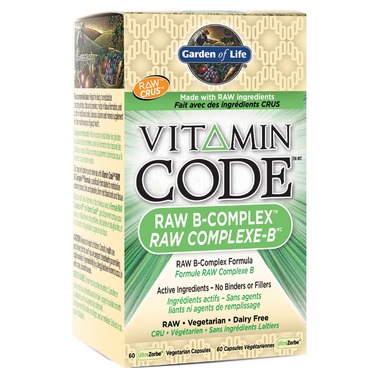 فيتامين بي كومبليكس Garden of Life Vitamin Code RAW B-Complex