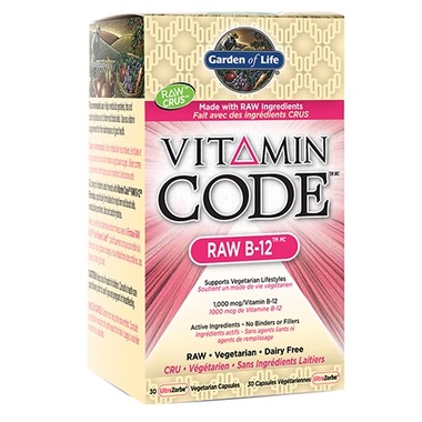 فيتامين ب 12 الخام Garden of Life Vitamin Code RAW B-12